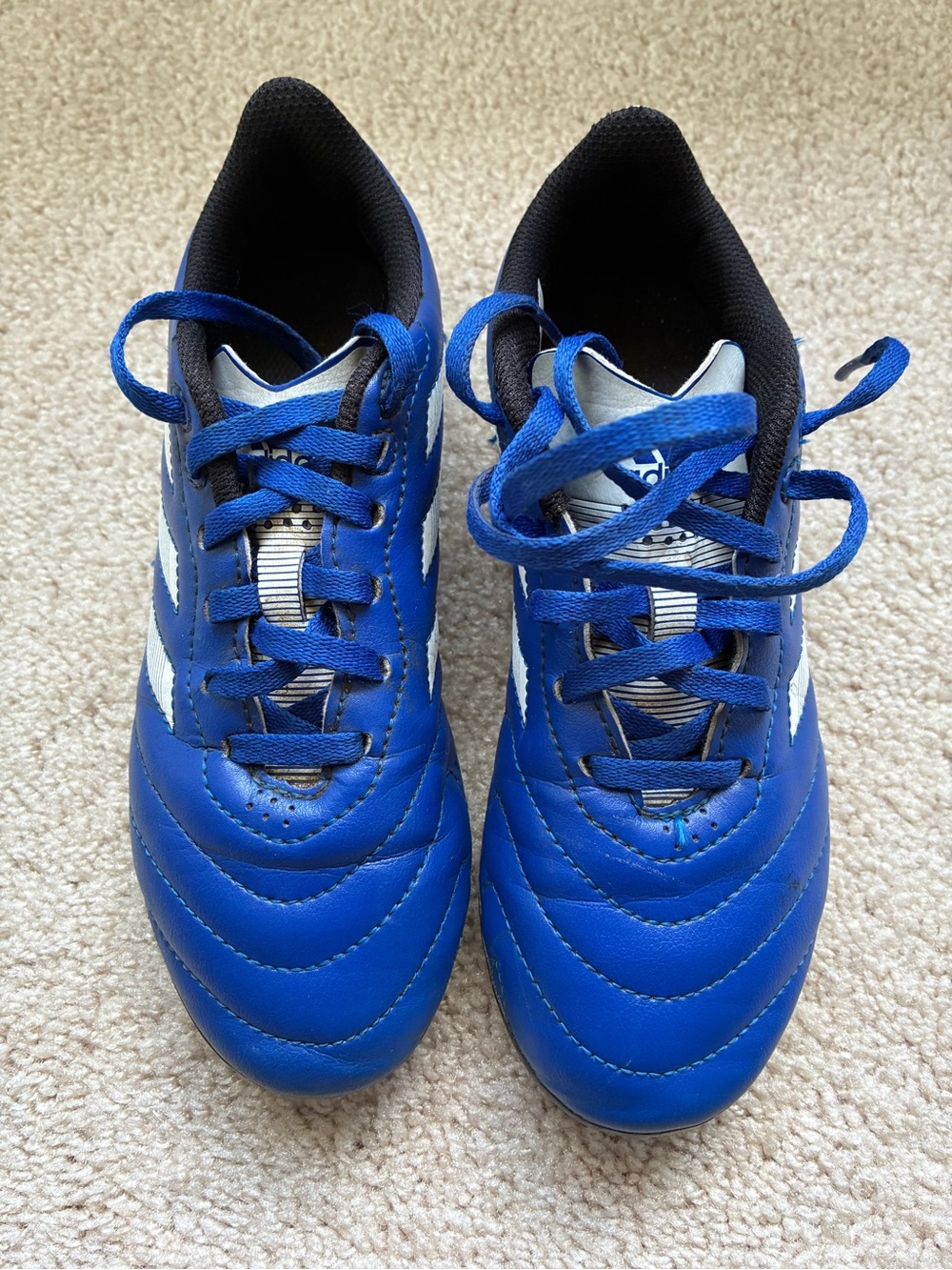 adidas GOLETTO VIII FIRM GROUND CLEATS Kids size 2.5